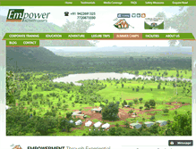 Tablet Screenshot of empowercamp.com